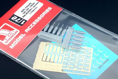 Brengun BRL72246 US GP 100lb AN-M30A1 bombs (10 pcs.) 1/72