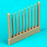 QuickBoost QB48047 Lancaster gun barrels round perforated 1/48