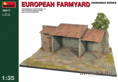 Miniart 36017 Европейская ферма 1/35