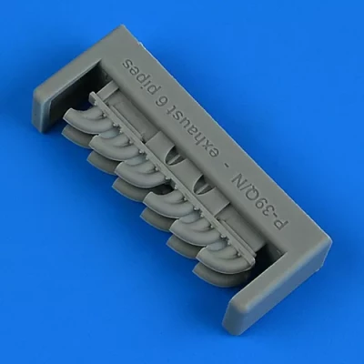 Quickboost 49205 P-39Q/N Airacobra exhaust - 6 pipes (ARMA H.) 1/48