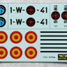 LF Model C7205 Decals for I-16 Rata over Spain 1/72