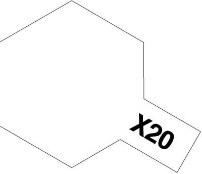 Tamiya 80020 X-20 Enamel Thinner (Растворитель для эмал) 10мл.