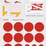 Rising Decals 48038 Decal Ki-43 o. New Guinea & the Solomons Pt.1 1/48