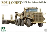 Takom 5024 Американский тяжёлый транспортер M911 C-HET w/M747 1/72