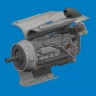 Eduard 672455 BRASSIN Bf 109K-4 engine PRINT (EDU) 1/72