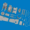 Eduard 672455 BRASSIN Bf 109K-4 engine PRINT (EDU) 1/72