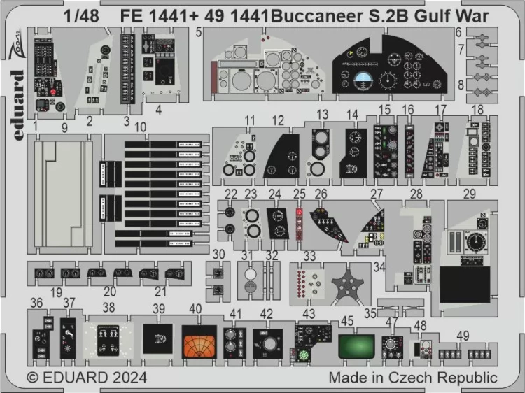Eduard FE1441 Buccaneer S2B Gulf War (AIRF) 1/48