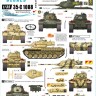 Star Decals 35-C1088 M47 Patton # 4. Middle East War & Peace. Turkey, USMC, France (Suez) and Jordan 1/35