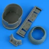 Quickboost 49210 F6F-5 Hellcat cowling&cool.flaps opened (EDU) 1/48