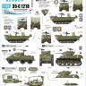 Star Decals 35-C1218 Indochine # 3. The Foreign Legion - Regiment Etranger Cavalerie.M29C Weasel, M3A1 White Scout Car, M8 Greyhound, M5A1 Stuart, LVT-4 and LVT(A)-4 Alligator 1/35
