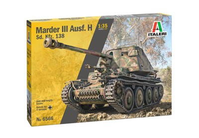 Italeri 06566 Marder III Ausf. H Sd. Kfz.138 1/35