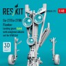 Reskit RSU48-373 Su-27/27UB land.gears late w/weighted wheels 1/48