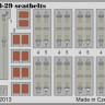 Eduard 49617 B-29 seatbelts
