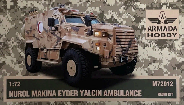 Armada Hobby M72012 Nurol Makina Eyder Yalcin Ambulance (resin) 1/72