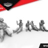 Temp Models 48114 Пилоты Вкс Рф. Полетная Поза. Набор №4 1/48
