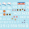 Star Decals 48-B1001 Soviet T-55A Tanks # 1. Cold War.Soviet (Army and Naval Infantry), Poland, Hungary, Czechoslovakia, Germany (DDR), Romania and Jugoslavia 1/48