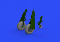 Eduard 648514 BRASSIN 1/48 P-51D wheels grooved (EDU)