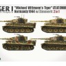 Takom 2201 Pz Kpfw VI Ausf. E Wittmann's Tiger Normandy 1944 поздний w/Zimmerit 1/35