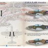 Print Scale C72485 Bell P-39 Airacobra (wet decal) 1/72