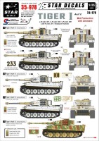 Star Decals STAR35978 Pz.Kpfw.VI TigerI Mid production (with zimmerit) 1/35