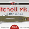 Dk Decals 32020 Mitchell Mk.III in RAF service (2x camo) 1/32