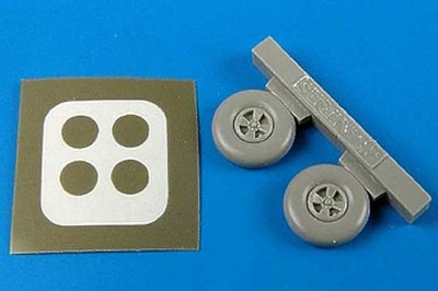 Aires 7203 Hurricane wheels &amp; paint masks 1/72