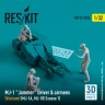 Reskit F32036 MJ-1 Driver&airmens (Vietnam) scene 1 (3 pcs) 1/32