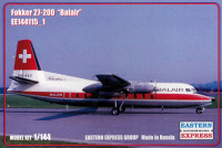 Восточный Экспресс 144115-1 Пассажирский самолет Fokker F-27-200 Balair 1/144