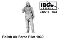 IBG Models U7218 Polish Air Force Pliot 1939 (3D-Printed fig.) 1/72