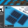 Black Dog MA35001 US NAVY tiedown+padaye (LHA/LHD) (3D-Printed) 1/35