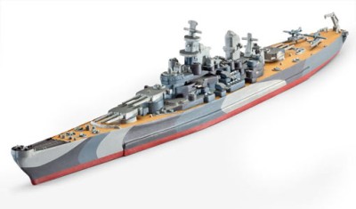 Revell 05128 Военный корабль USS MISSOURI 2-я мировая 1/1200