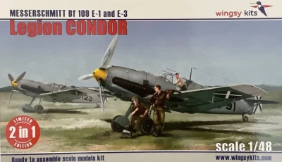 Wingsy Kits D5-09 Messerschmitt Bf 109 E-1 &amp; E-3 Legion Condor 1/48