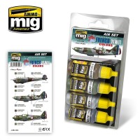 Ammo Mig 7228 Набор акриловых красок Камуфляж французских самолетов WWII