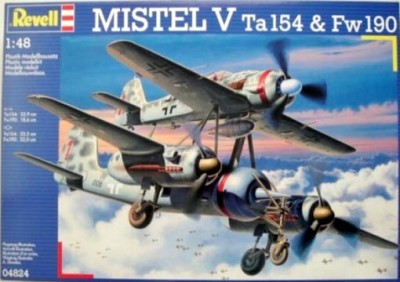 Revell 04824 MISTEL V Ta 154 &amp; Fw 190 1/48