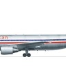 F-rsin Plastic FRP4080 Airbus A300-600 American Airlines silk-screened decals (includes Revell RV4206 Beluga parts) 1/144