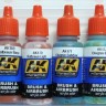 AK Interactive AK-01167 Набор акриловых красок для немецкого камуфляжа
