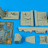 Aires 2103 Bf 109E-1 cockpit set 1/32