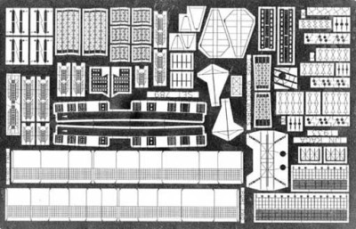 Tom's Modelworks 789 3 deck Kaga (for the Fujimi kit) 1/700