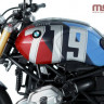 Meng Model MT-003t BMW R nineT Option 719 Mars Red/Cosmic Blue (Pre-colored Edition) 1/9