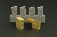 Hauler HLX48205 2cm FLAK magazines and boxes 1/48