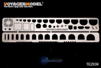 Voyager Model TEZ039 Voyager Scribing Template Set 10 1/35