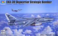 Trumpeter 02872 Американский палубный Самолет РЭБ EKA-3B Skywarrior 1/48