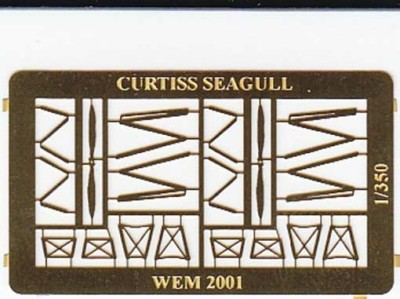 White Ensign Models PE 35113 Curtiss SOC-3 SEAGULL PE for 10 aircraft 1/350