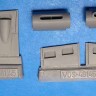 Vector VDS48-145 B-25B/C/D/G Mitcell заборники маслорадиаторов (Accurate Miniatures/Italery/Academy) 1/48