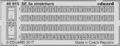 Eduard 48915 SE.5a stretchers 1/48