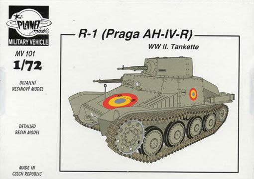 Planet Models MV72101 1/72 R-1 (Praga AH-IV-R) WWII Tankette