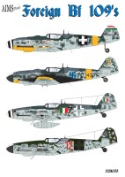 Aims AIMS32D033 Foreign Messerschmitt Bf-109's 1/32