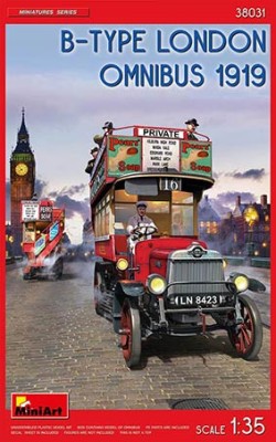 Miniart 38031 1/35 B-Type London Omnibus 1919 (incl.PE &amp; decals)