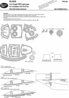 New Ware NW-AM0910 Mask F-15 A/C Eagle EXPERT (HAS) 1/48