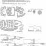 New Ware NWA-M0910 Mask F-15 A/C Eagle EXPERT (HAS) 1/48